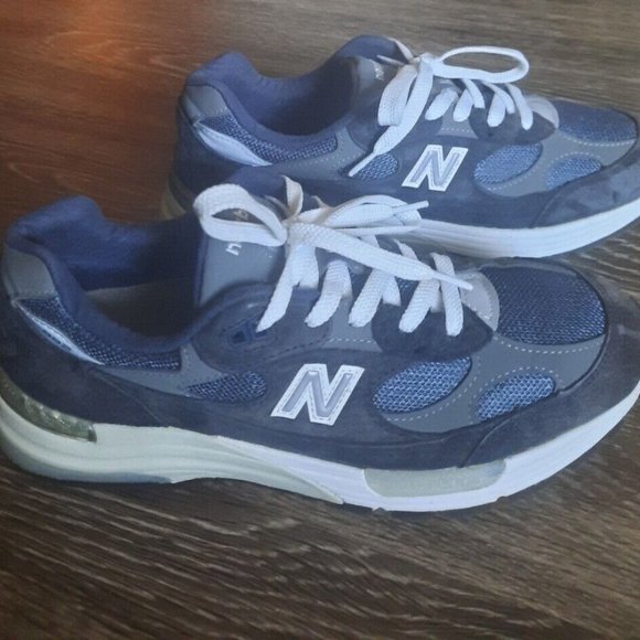 New Balance 992 Navy Gray 2020 (Size 8.5 US) SEE DESCRIPTION - Picture 2 of 5